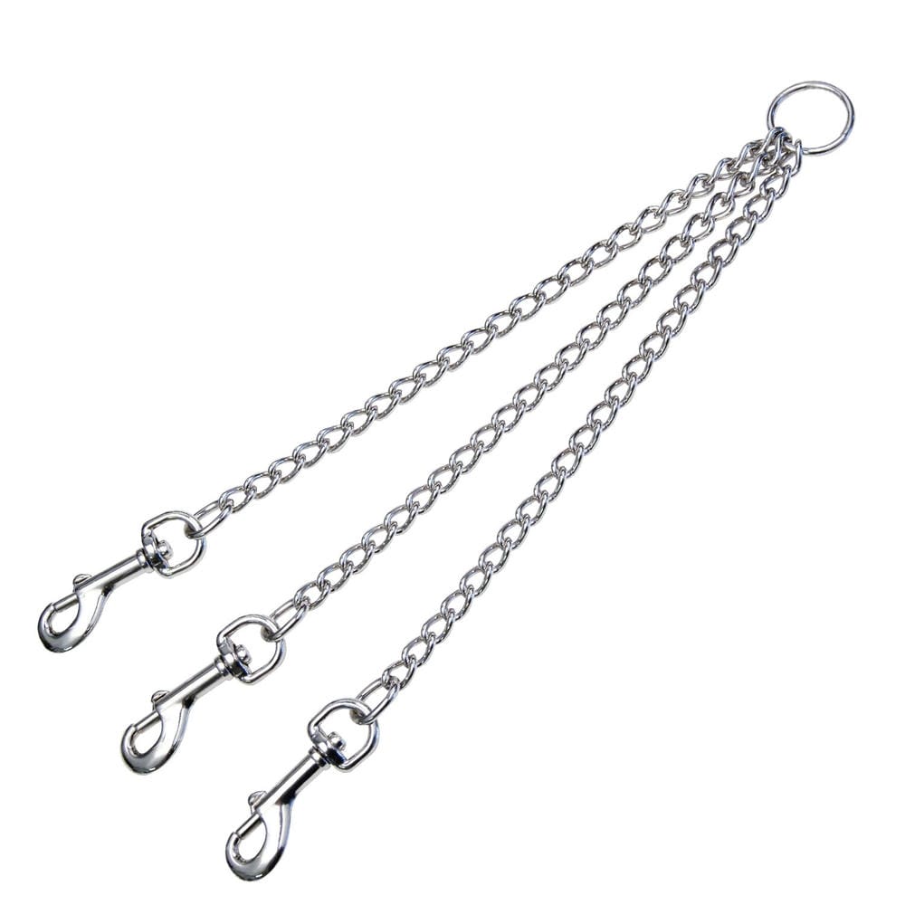 Triple Chain Coupler – For Walking 3 Dogs