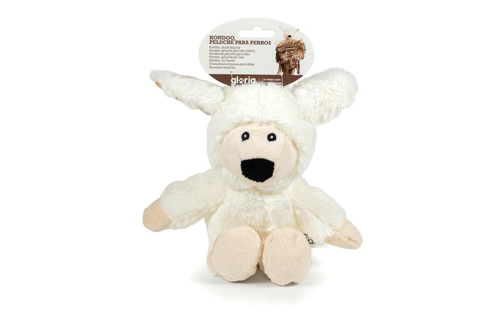Kondoo The Sheep Plush Dog Toy - Image 2