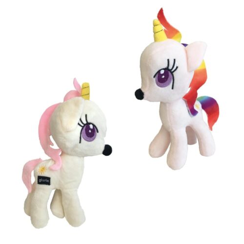 Morla & Kelsa Unicorn Plush Dog Toys
