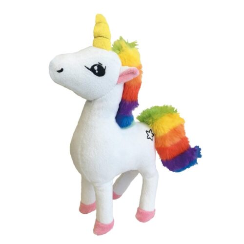 Alydar Large Unicorn Plush Dog Toy