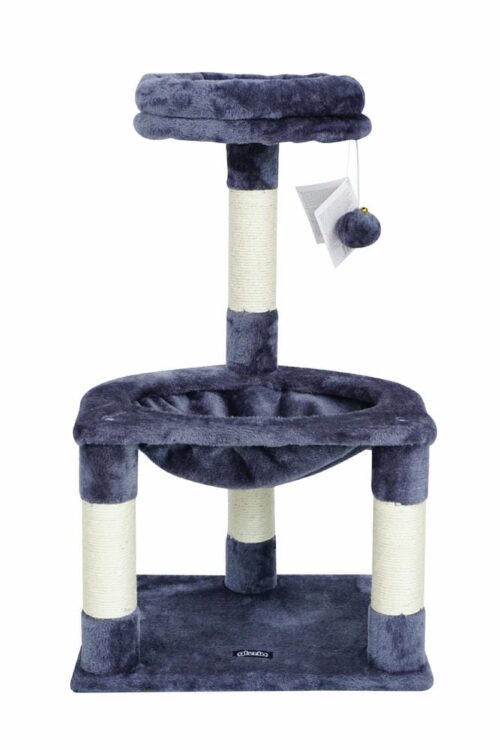 Juba Compact Cat Tree Post – Grey