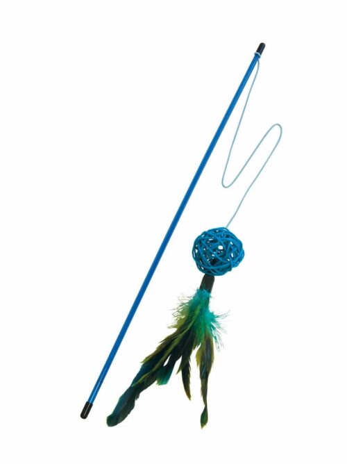 Crux Feather Cat Teaser Wand – 46cm