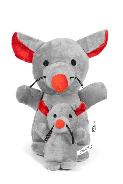 Lagun Sniffing Cuddly Toy – Plush Mouse with Scent Pocket