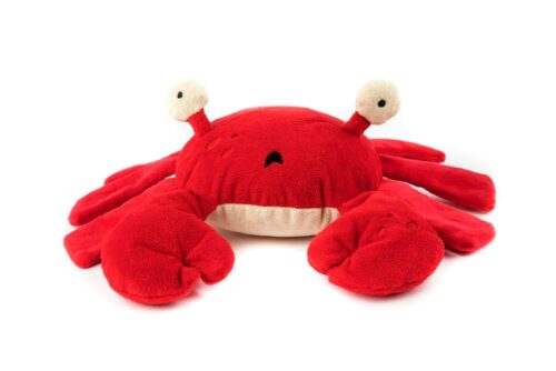 Coco Cangrejo Plush Toy – Multi-Squeaker Crab Toy for Dogs