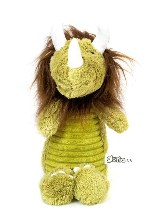 Ralph Plush Toy – Squeaky Triceratops Plush for Dogs