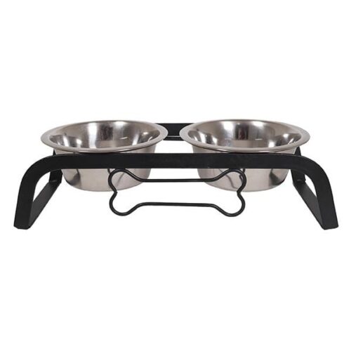 Bone Shaped Iron Double Diner 800ml X 2