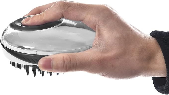 Rosewood 2-in-1 Bath & Groom Brush for Cats & Dogs - Image 2