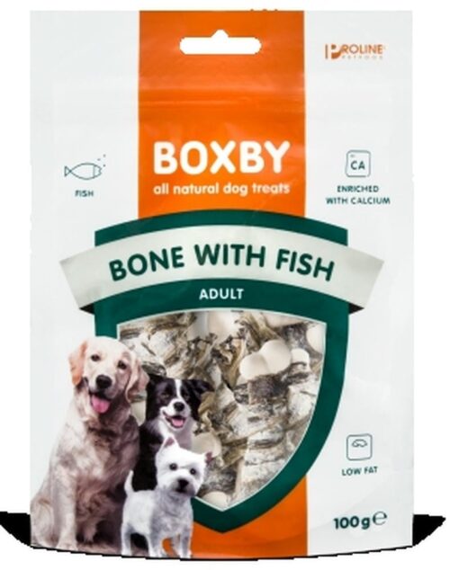 Boxby Calcium Bone With Fish 100gr