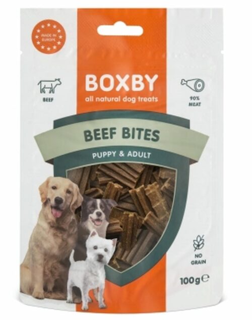 Boxby Beef Bites 100gr