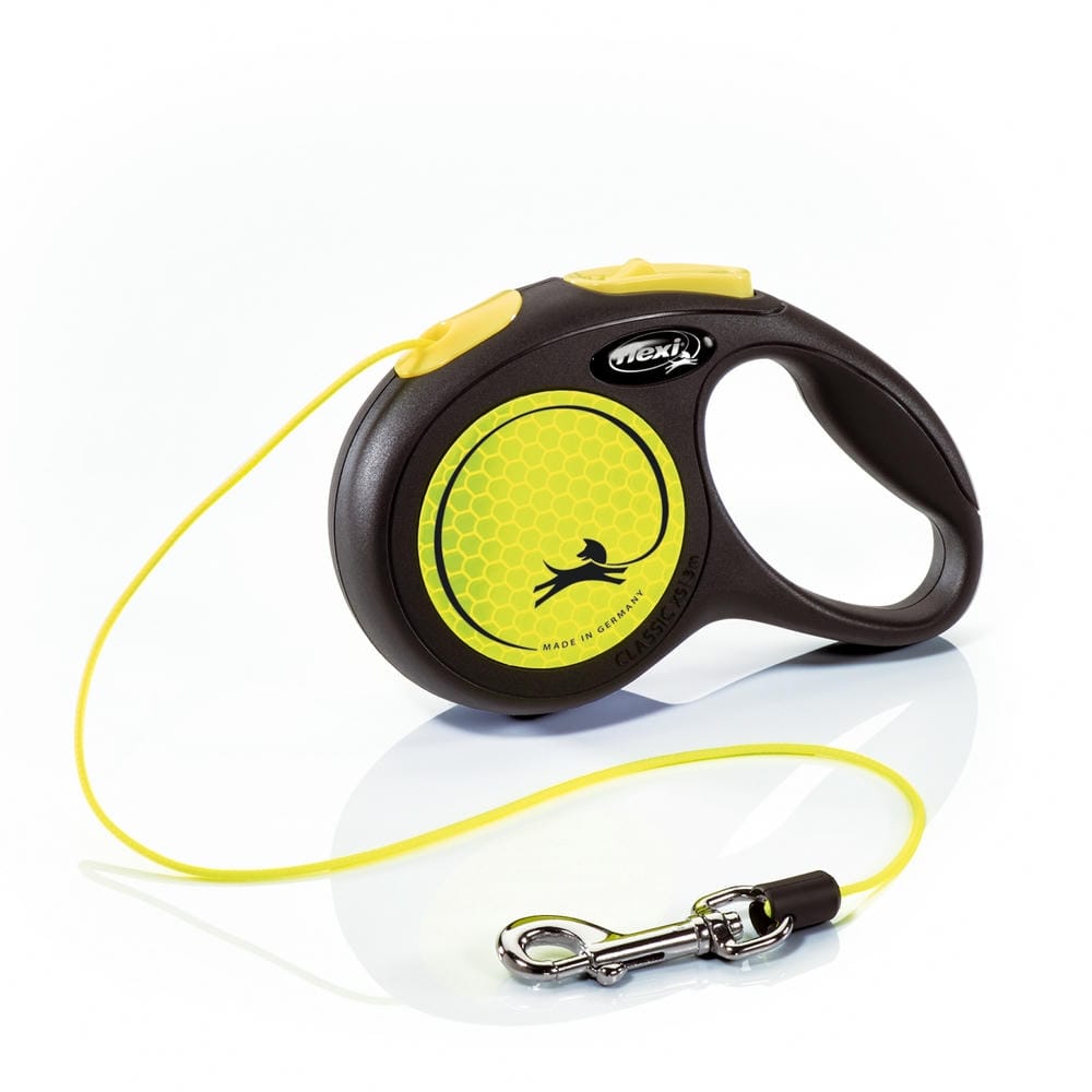 Flexi Neon Cord Retractable Dog Lead – High-Visibility Leash for Cats & Dogs (XS, S, M) - Image 8