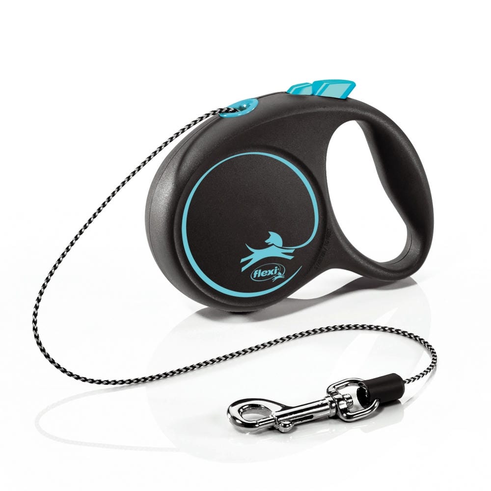 Flexi Black Design Cord Retractable Lead Suitable for Cats & Dogs – 3 Sizes (XS, S, M) 4 Colours - Image 6