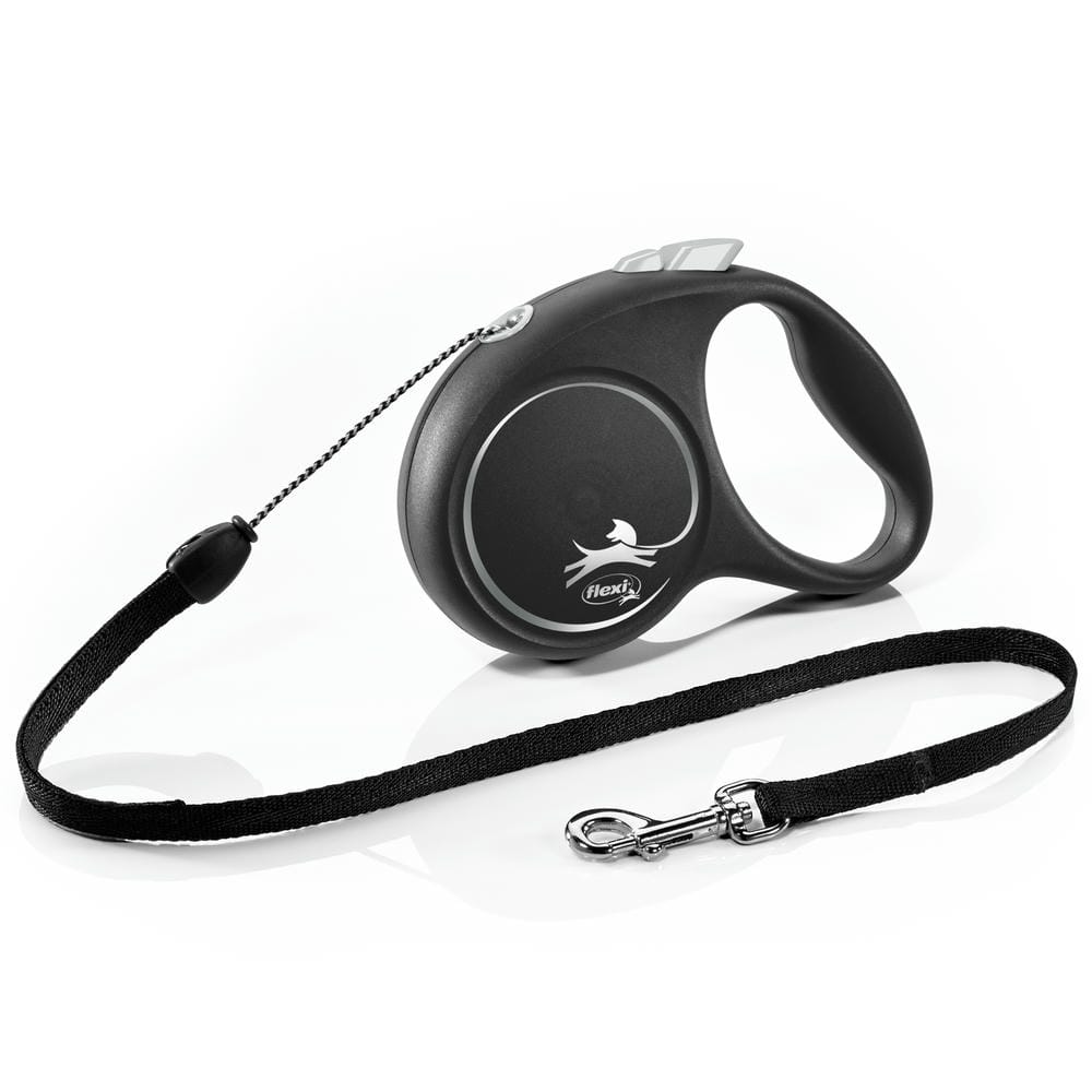 Flexi Black Design Cord Retractable Lead Suitable for Cats & Dogs – 3 Sizes (XS, S, M) 4 Colours - Image 9