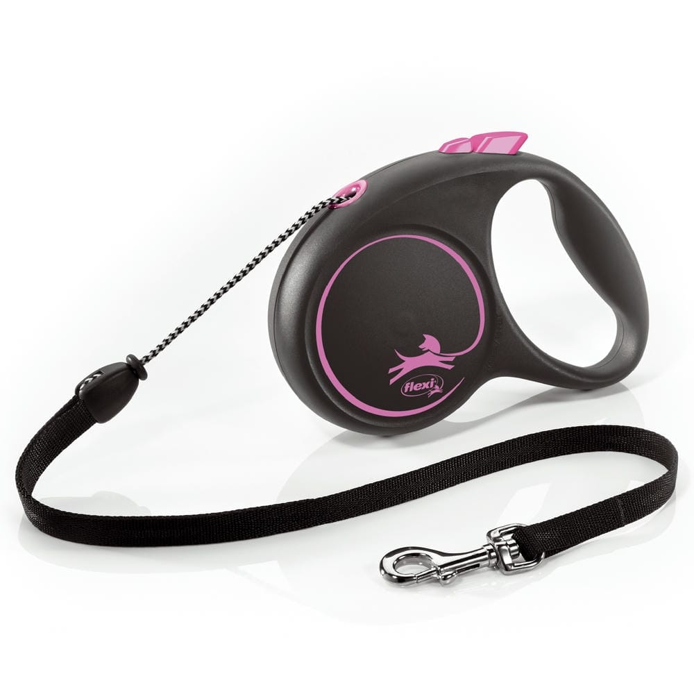 Flexi Black Design Cord Retractable Lead Suitable for Cats & Dogs – 3 Sizes (XS, S, M) 4 Colours - Image 13