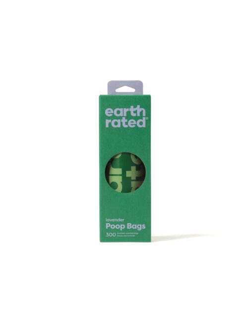 Earth Rated 300 Lavender Poop Bags Single Roll