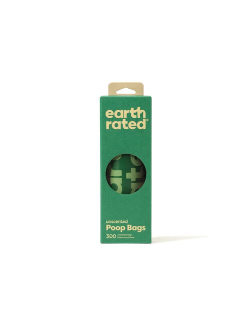 Earth Rated 300 Unscented Poop Bags Single Roll