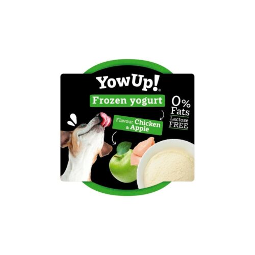 YOW UP DOG - Chicken and Apple Frozen Yogurt 3 Pack & 12 Pack