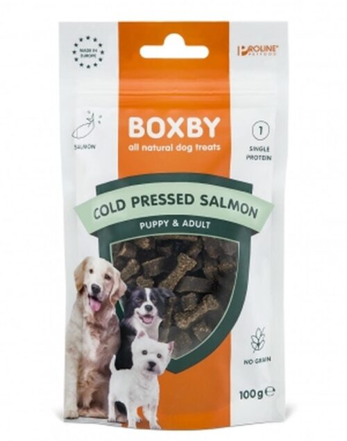 Boxby Cold Pressed Salmon Treat 100gr