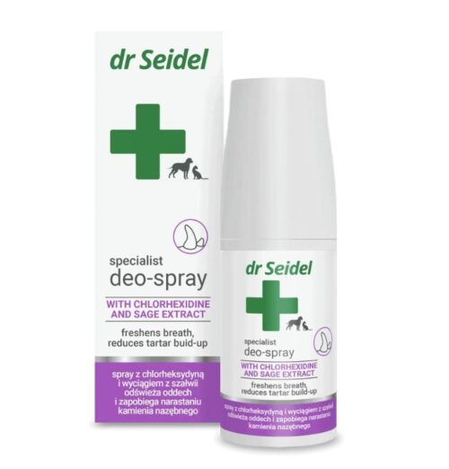 Dr Seidel Dental Deo-Spray with Chlorhexidine & Sage Extract - Dogs & Cats
