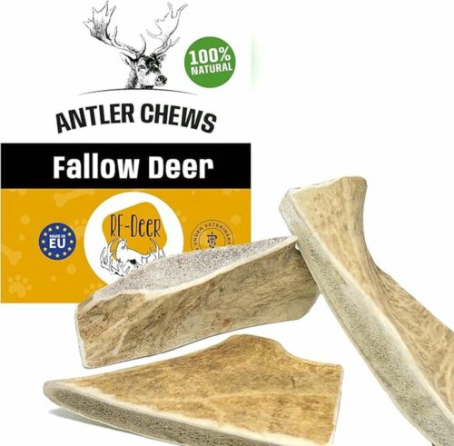 RF - Deer Fallow Deer Antler for Dogs - 3 Sizes (S, M, L)