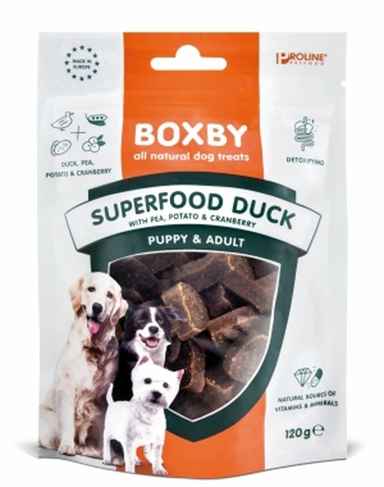 Boxby Duck Pea Cranberry Superfood 120gr