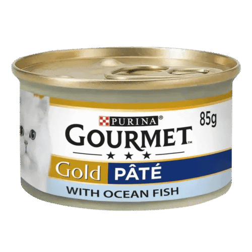 GOURMET® Gold Pate Ocean Fish Wet Cat Food - 12 x 85gr