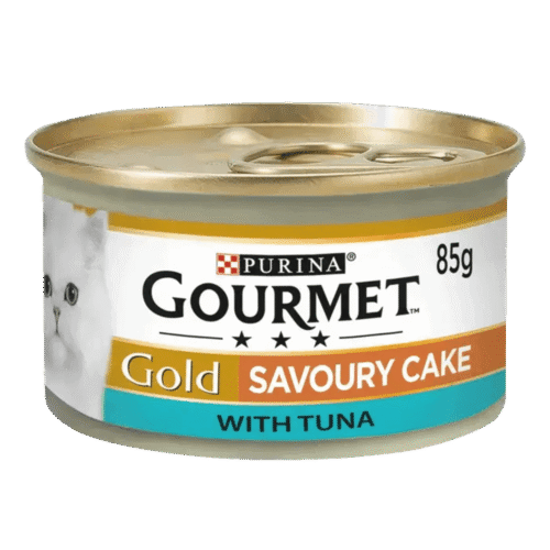 GOURMET® Gold Savoury Cake Tuna Wet Cat Food - 12 x 85gr
