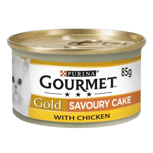 GOURMET® Gold Savoury Cake Chicken Wet Cat Food - 12 x 85gr
