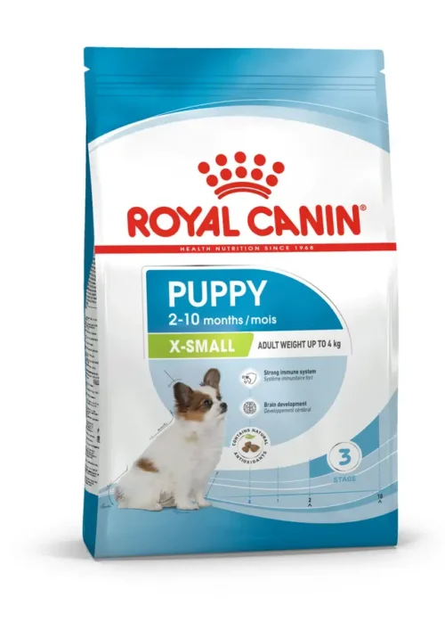Royal Canin X-Small Puppy – Complete Dry Food for Extra Small Breed Puppies (1.5kg)