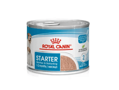 Royal Canin Starter Complete Wet Food for Mother & Babydog - Ultra Soft Mousse (195 g Cans)