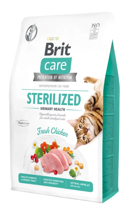 Brit Care Cat Grain-Free STERILIZED URINARY HEALTH 2KG | 7KG
