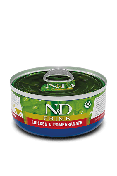 Farmina N&D Prime Chicken and Pomegranate Wet Food 24x70g Tins