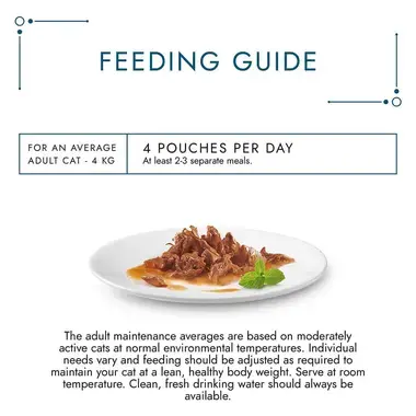 PURINA GOURMET Perle Chef's Collection in Gravy - Adult Wet Cat Food 40x85g Pouches - Image 2