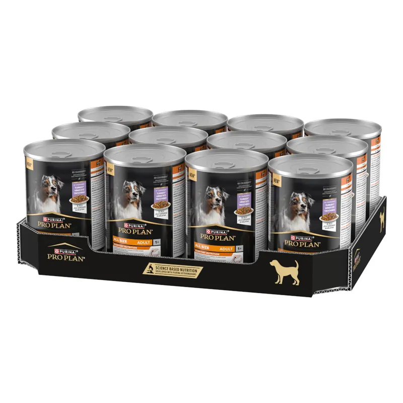 PURINA PRO PLAN All Size Adult Everyday Nutrition Turkey in Jelly 12 x 400g - Image 2
