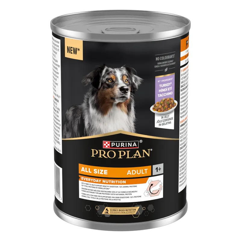 PURINA PRO PLAN All Size Adult Everyday Nutrition Turkey in Jelly 12 x 400g