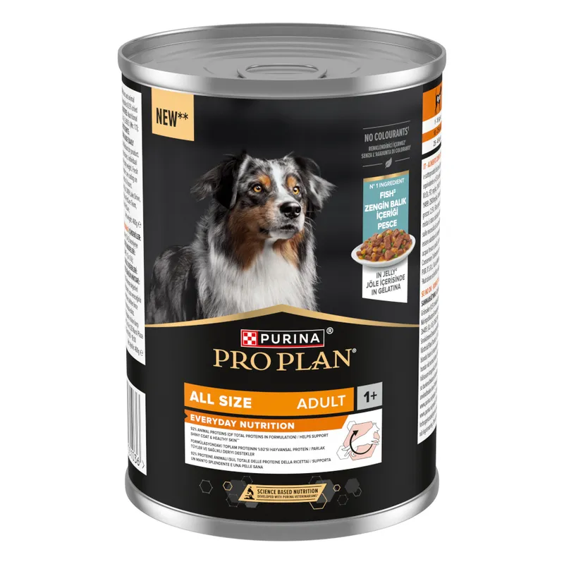 PURINA PRO PLAN All Size Adult Everyday Nutrition Fish in Jelly 12 x 400g