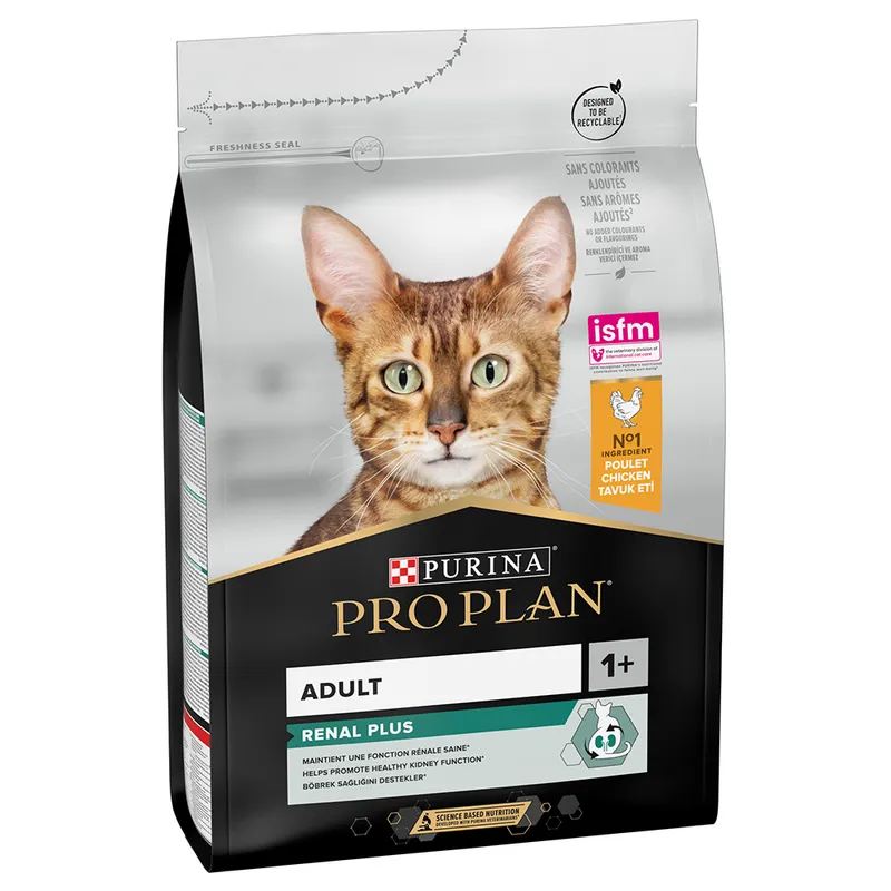 PURINA PRO PLAN Adult Cat Renal Plus Rich in Chicken 1.5KG