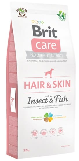 Brit Care Dog Hair & Skin. Insect & Fish 3KG | 12KG