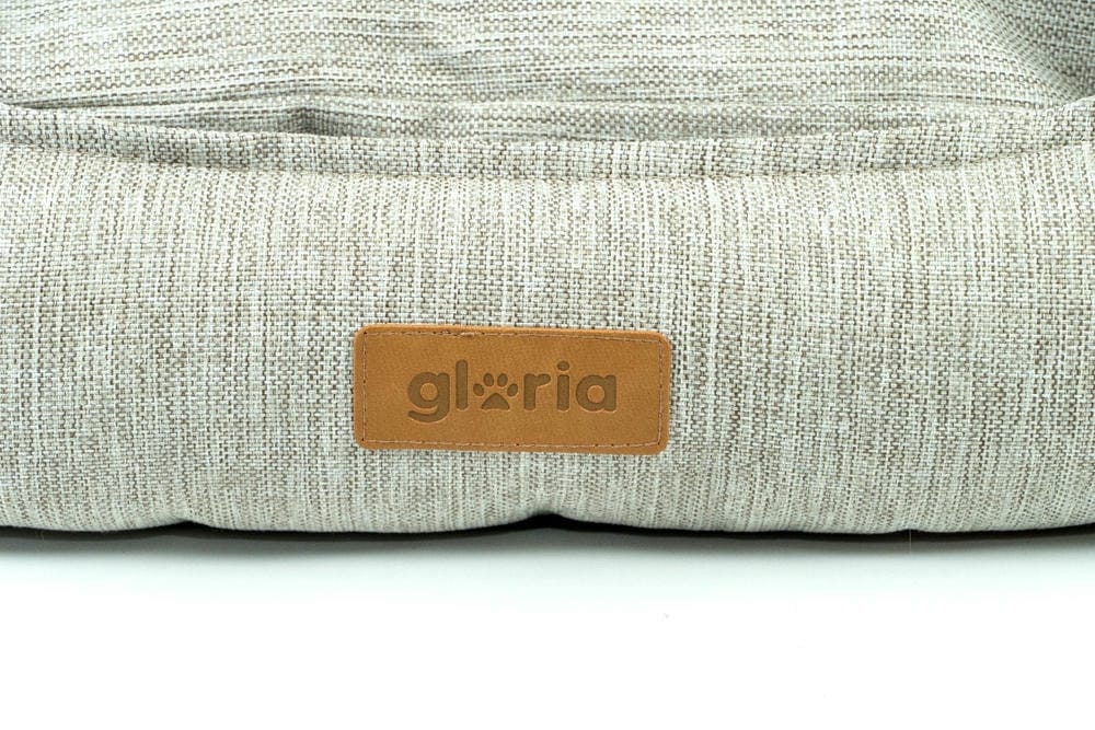 Gloria Santillana Rectangular Bed – Soft Beige & Grey Pet Bed - Image 6