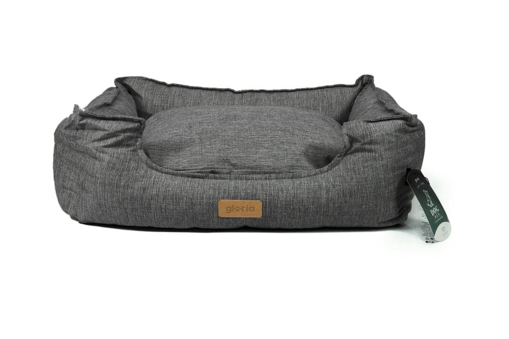 Gloria Santillana Rectangular Bed – Soft Beige & Grey Pet Bed - Image 7