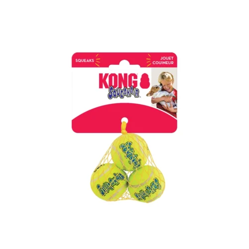 KONG Air Squeaker Tennis Ball Pack