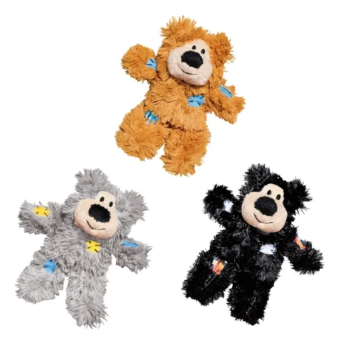 KONG Softies Patchwork Bear