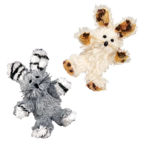 KONG Cat Softies Fuzzy Bunny