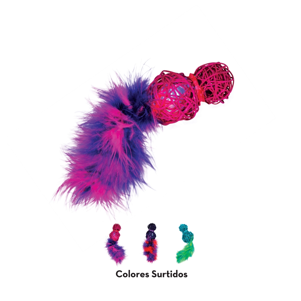 KONG Cat Wubba Wicker - Image 4