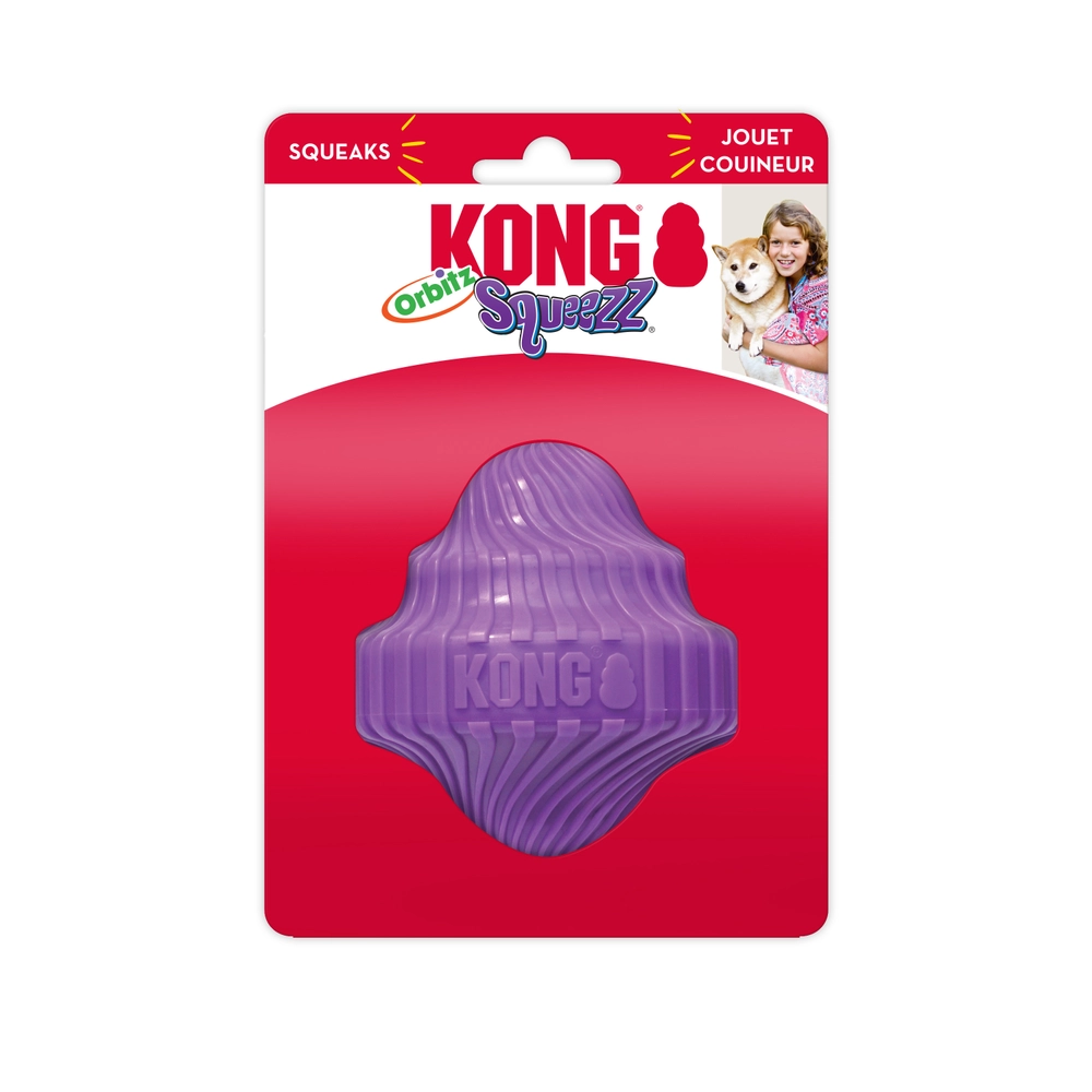 KONG Squeezz Orbitz Spin Top assorted M/L - Image 2
