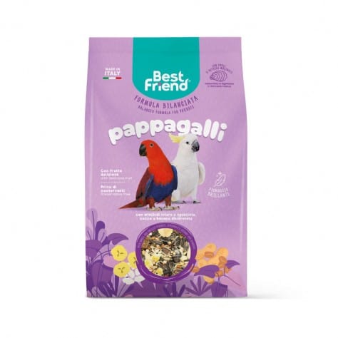 BEST FRIEND PARROT MIXED SEED FOOD 15KG
