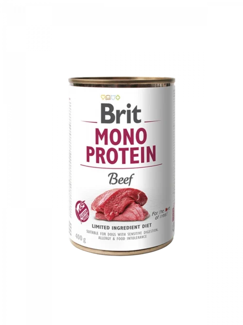 BRIT MONO PROTEIN BEEF 6x400g Cans