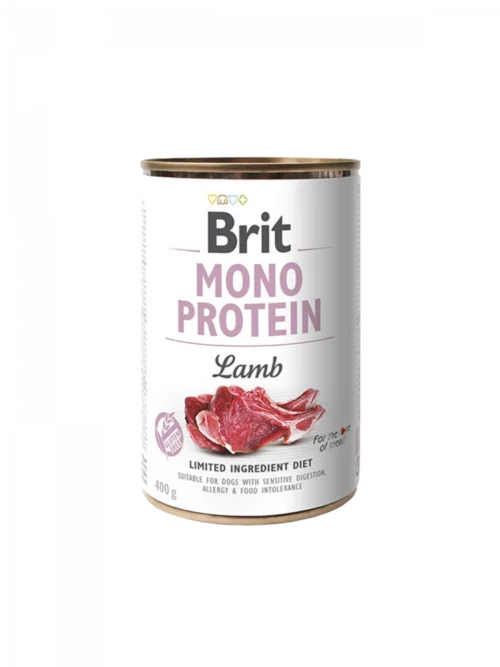 BRIT MONO PROTEIN LAMB 6x400g Cans