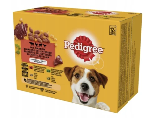 PEDIGREE SELECTION BOX MEAT SELECTION - 24X100G | 48x100G