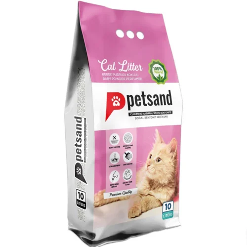 PETSAND BABY POWDER CATLITTER 10 LTRS | 20LTRS